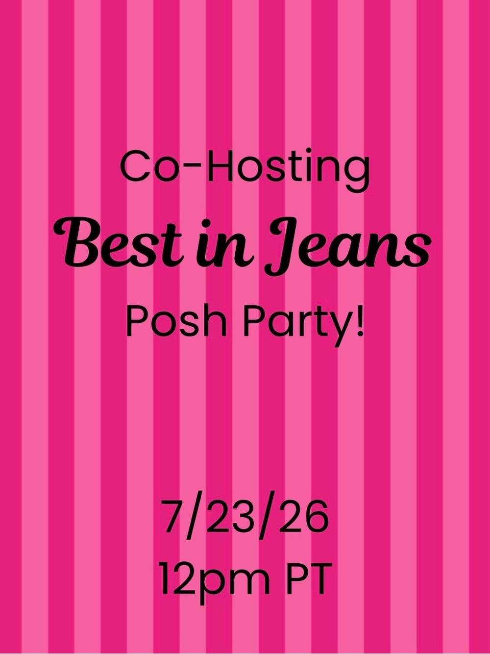 🎉 Party Time!👖Best in Jeans: 7/23/26 at 12 Noon PT - Picture 1 of 3